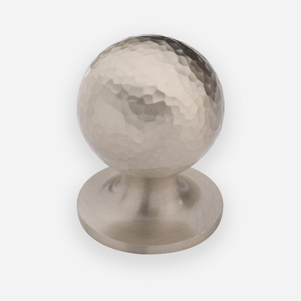 Hammered Orb Cabinet Knob