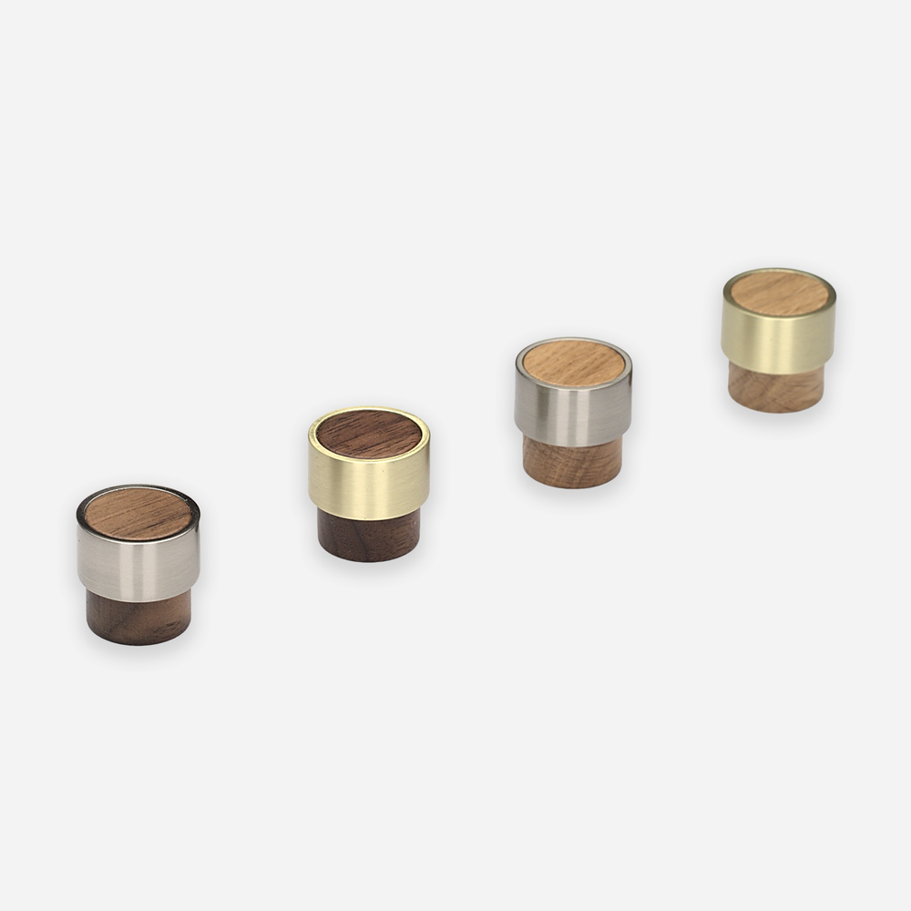 Wick Wood Cabinet Knob