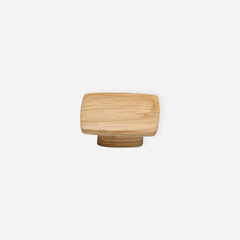 Rectangular Wood Cabinet Knob