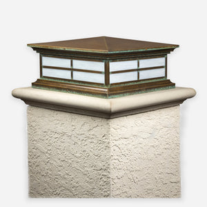 Hampton Column Light with Cross