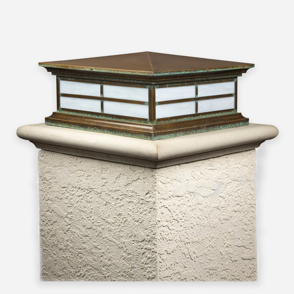 Hampton Column Light with Cross