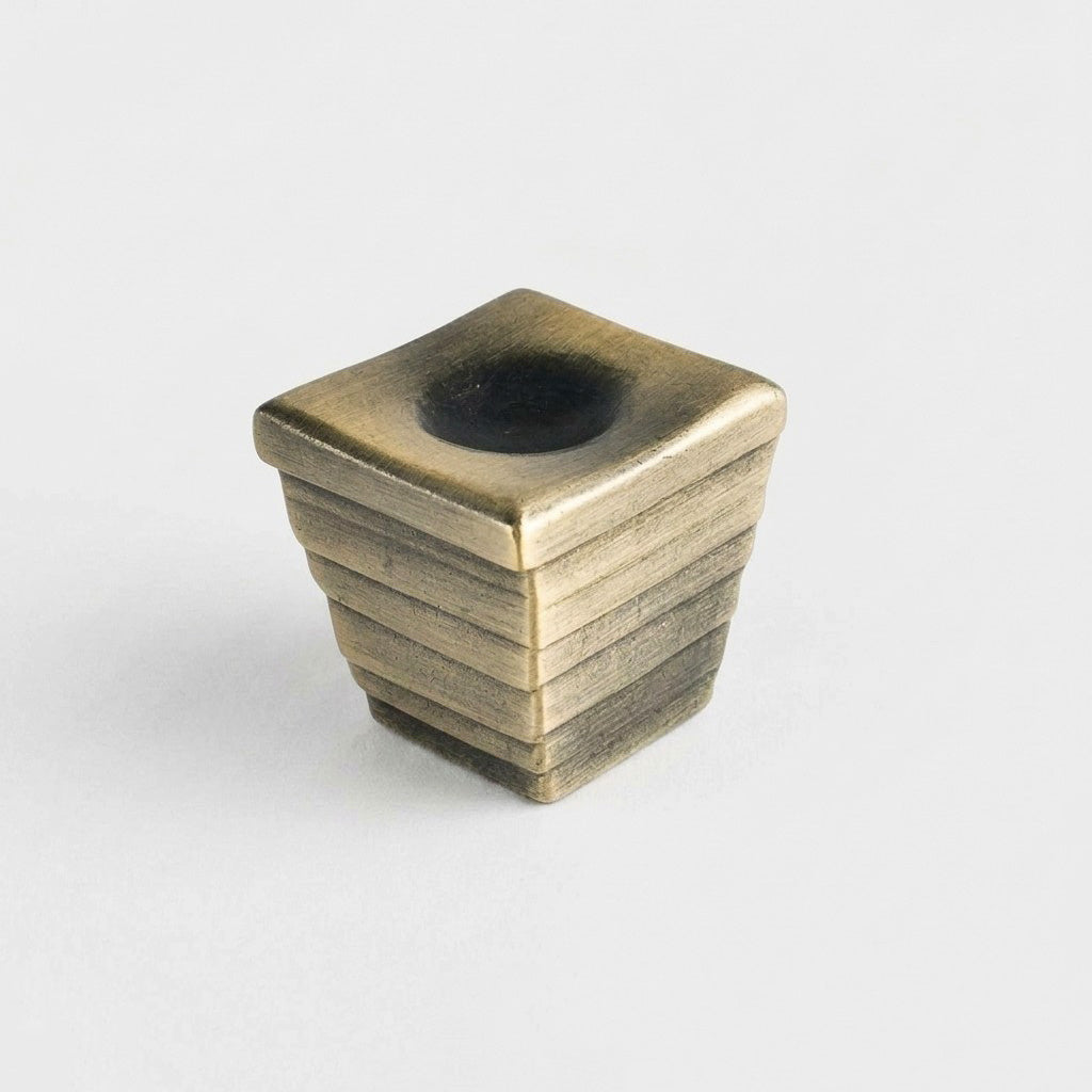 Forged 2 Organic Cube Cabinet Knob