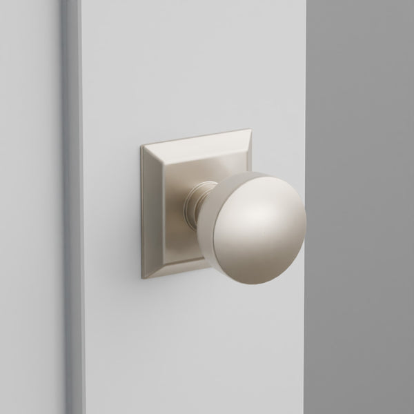 Laurent Door Knob on Quincy Rosette