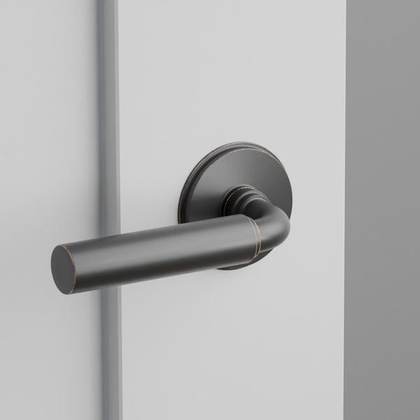 Manning Door Lever on Watford Rosette
