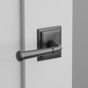 Merrimack Door Lever on Wilshire Rosette