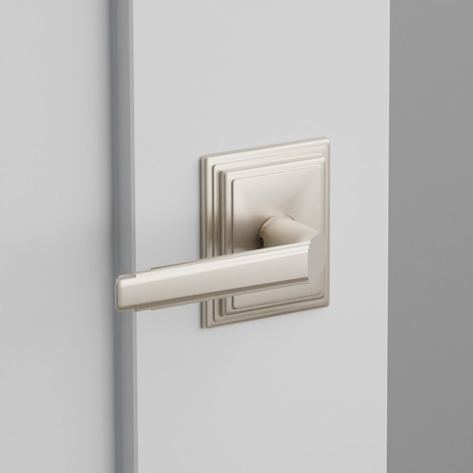 Milano Door Lever on Wilshire Rosette
