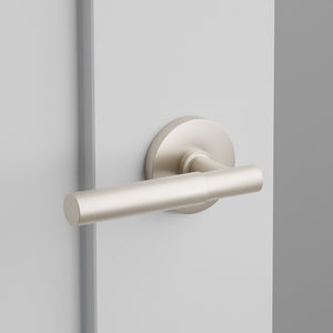 Myles Door Lever with Disk Rosette