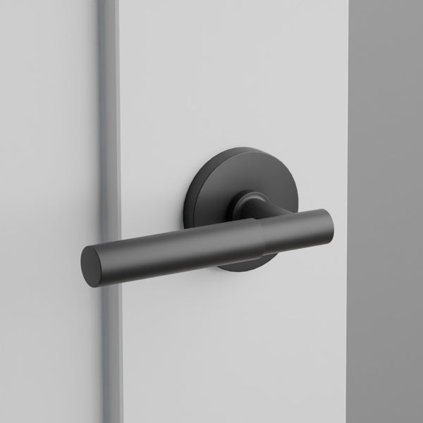 Myles Door Lever with Disk Rosette
