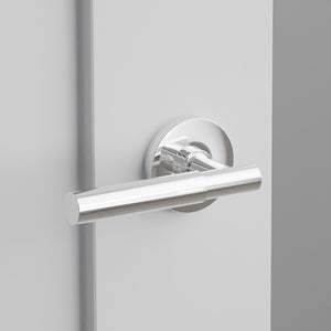 Myles Door Lever with Disk Rosette