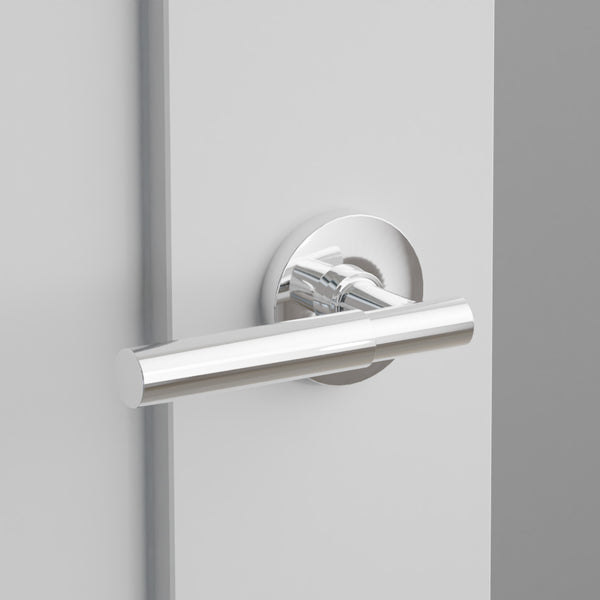 Myles Door Lever with Disk Rosette