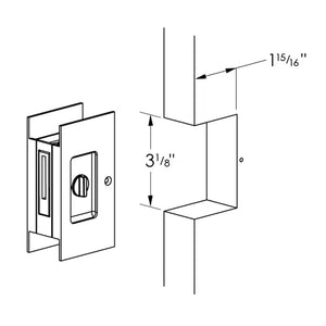 City Heights Pocket Door Lock