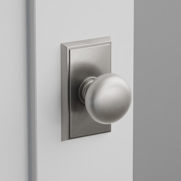 Providence Door Knob on Rectangular Rosette