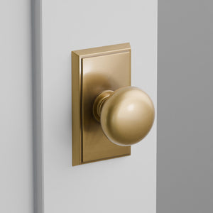 Providence Door Knob on Rectangular Rosette