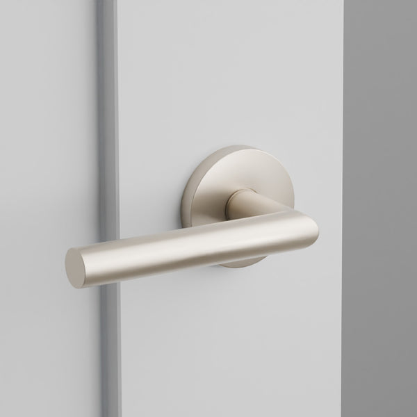Stuttgart Door Lever on Disk Rosette