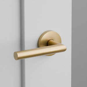 Stuttgart Door Lever on Disk Rosette