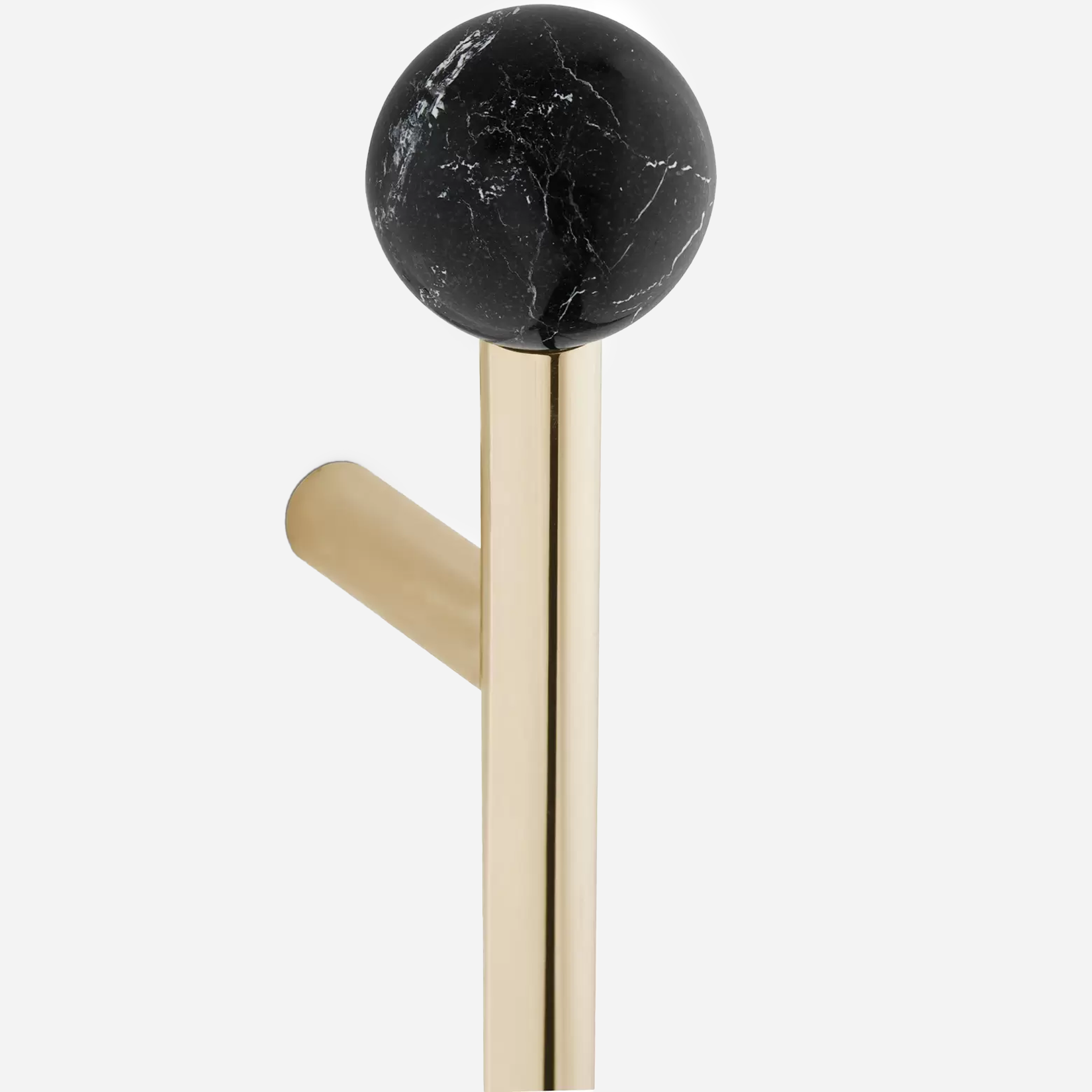 Quantum Nero Marquina Marble Appliance Pull Pair