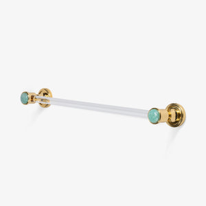 Lane Custom Gemstone Lucite Towel Bar