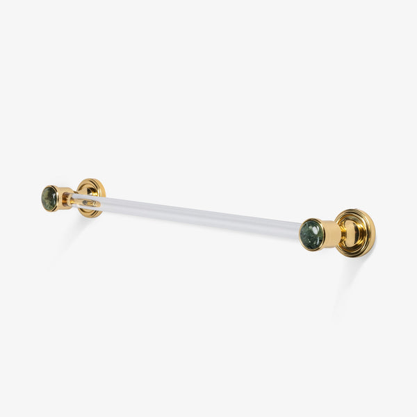 Lane Custom Gemstone Lucite Towel Bar