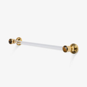 Lane Custom Gemstone Lucite Towel Bar