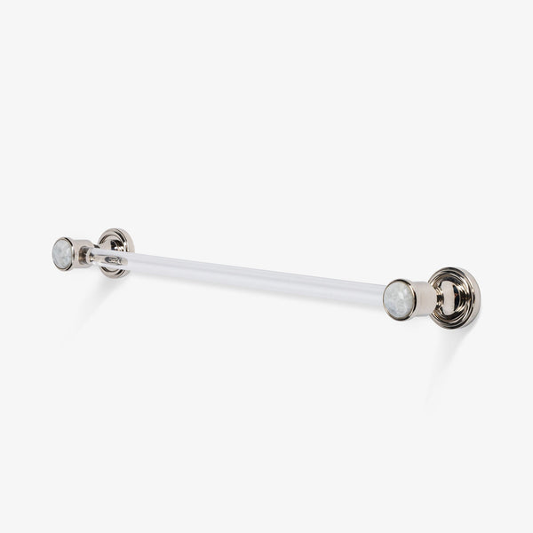 Lane Custom Gemstone Lucite Towel Bar