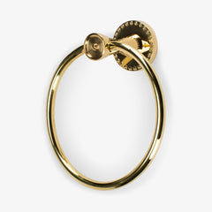 Amelia Solid Brass Towel Ring