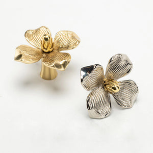 Dogwood Solid Brass Cabinet Knob