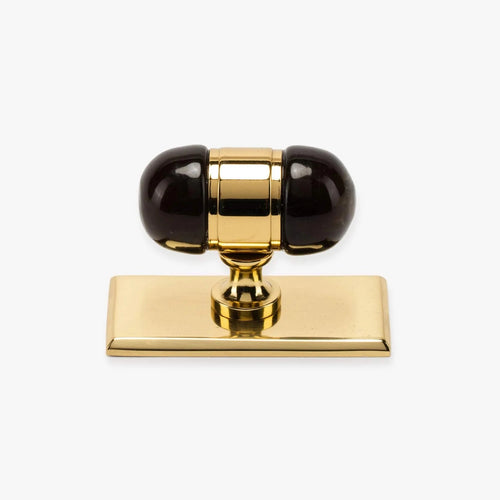 Edgewood Elliptical Knob and Pixie Backplate