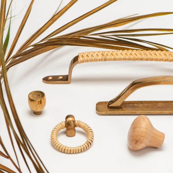 Monterey Cabinet Pull with Backplate