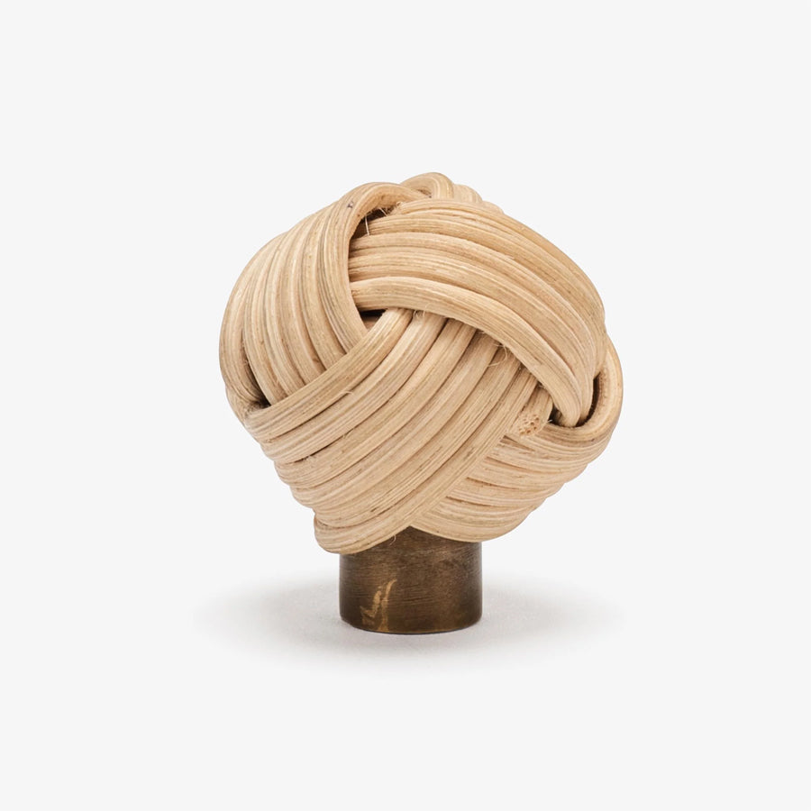 Newport Rattan Cabinet Knob