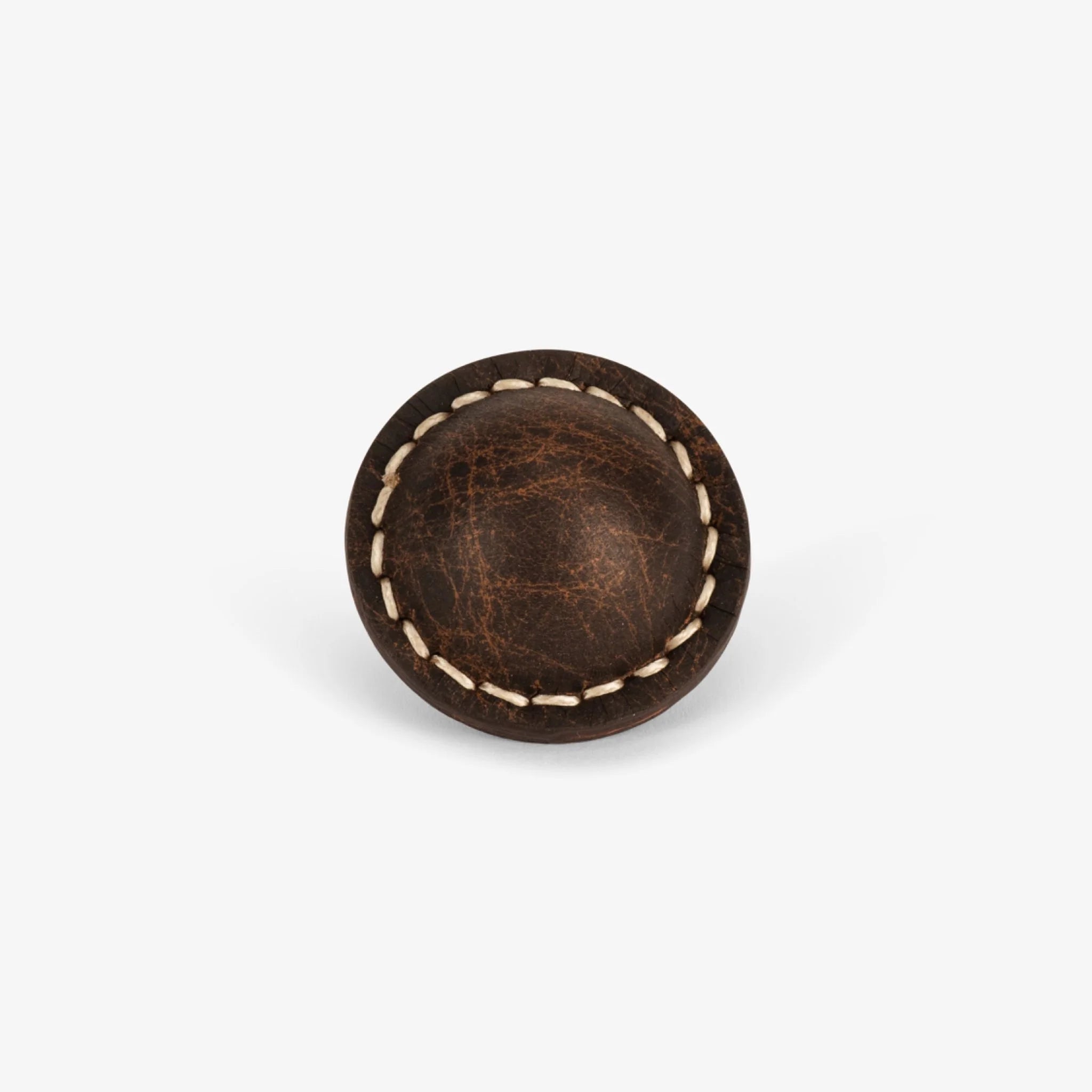 Santa Monica Leather Cabinet Knob