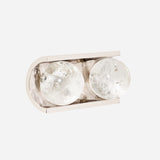 Aurora Clear Quartz Knob