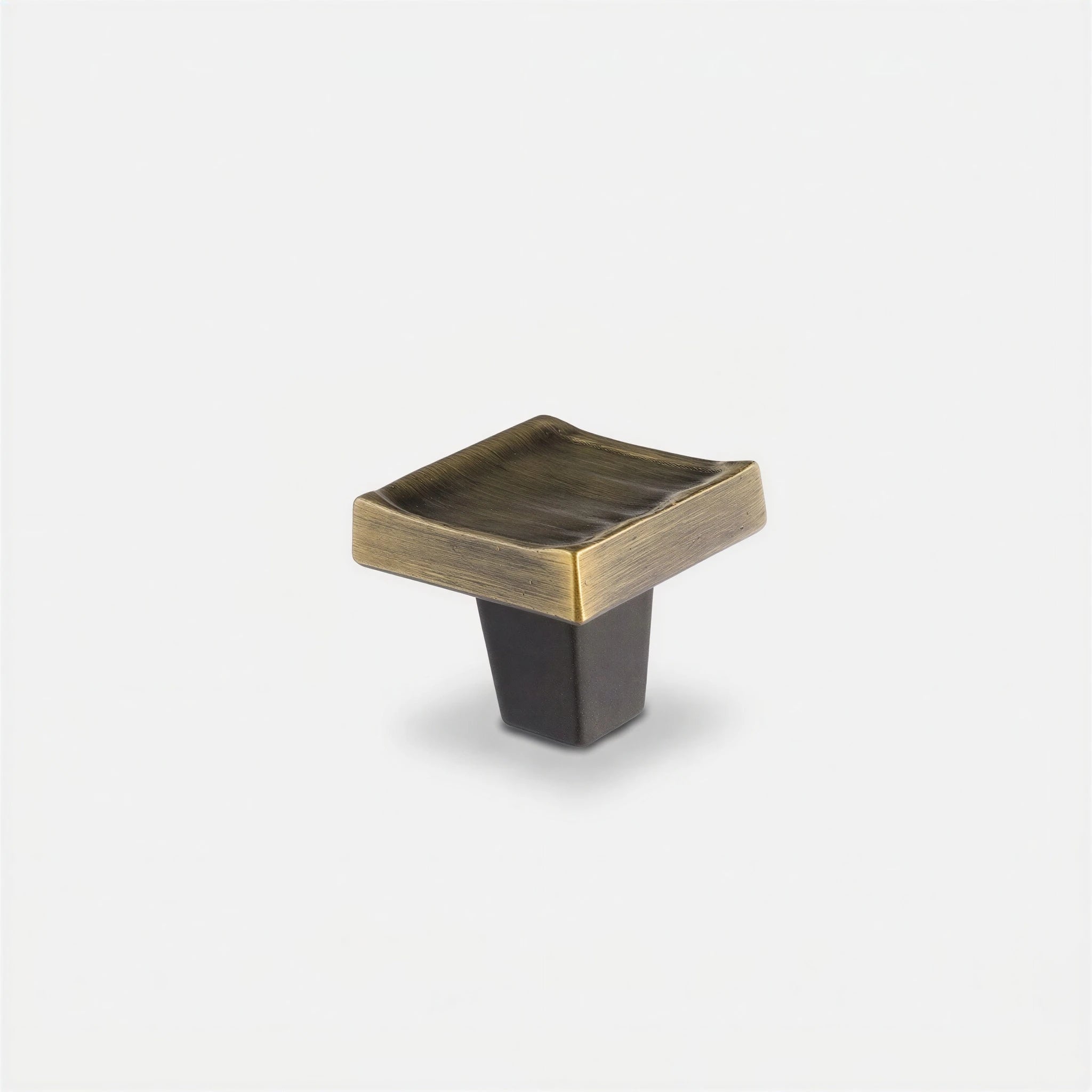 Forged 3 Organic Square Cabinet Knob