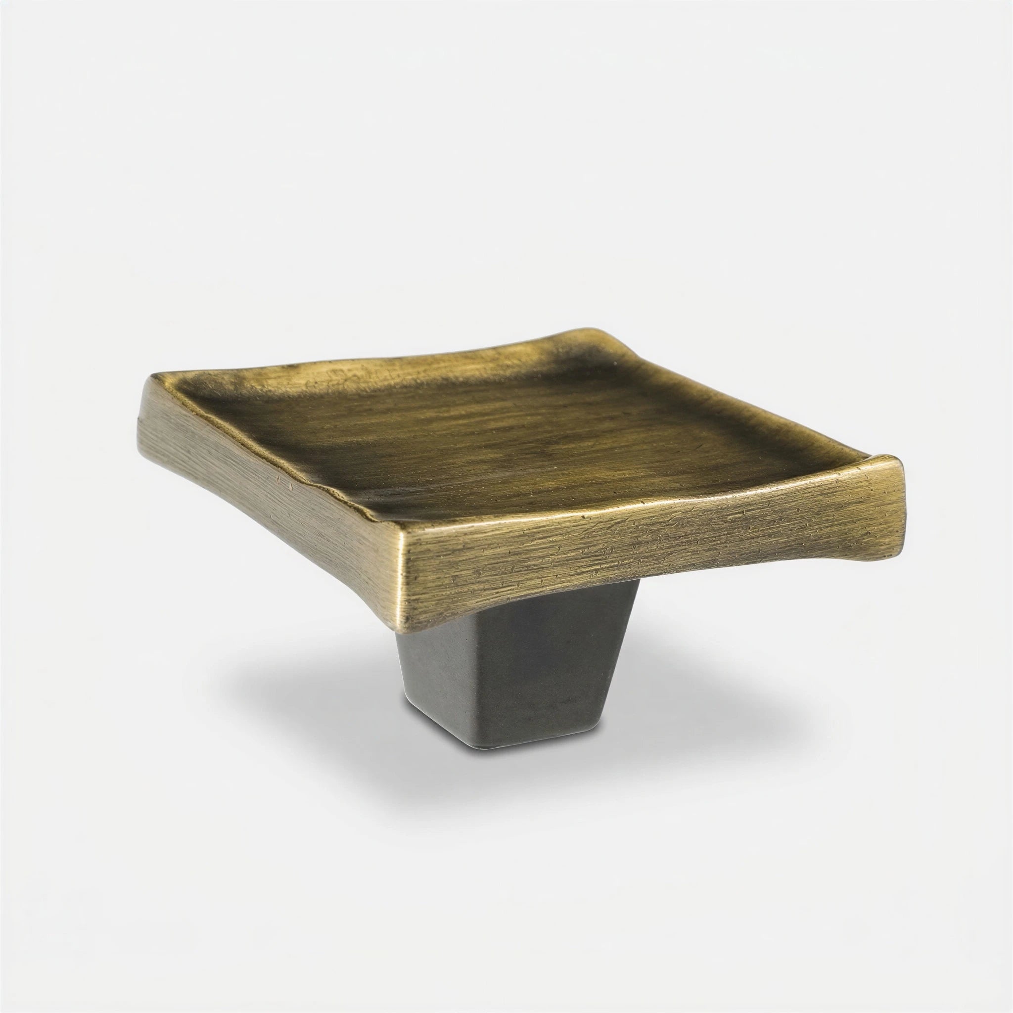 Forged 3 Organic Square Cabinet Knob