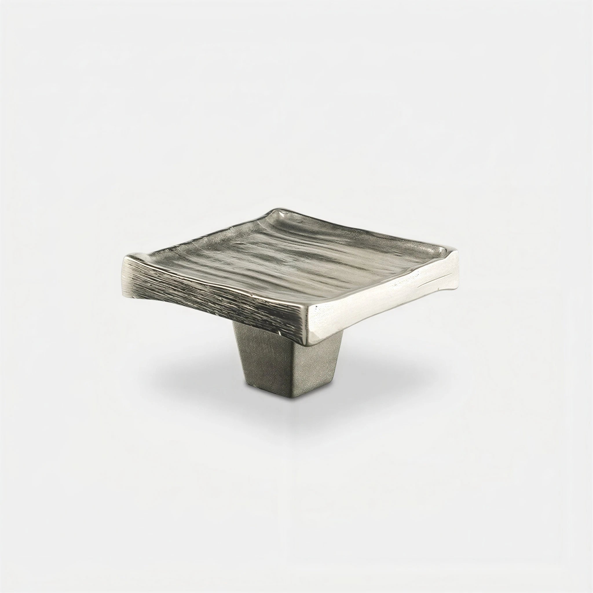 Forged 3 Organic Square Cabinet Knob