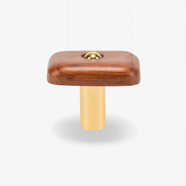 Hudson Wood Cabinet Knob
