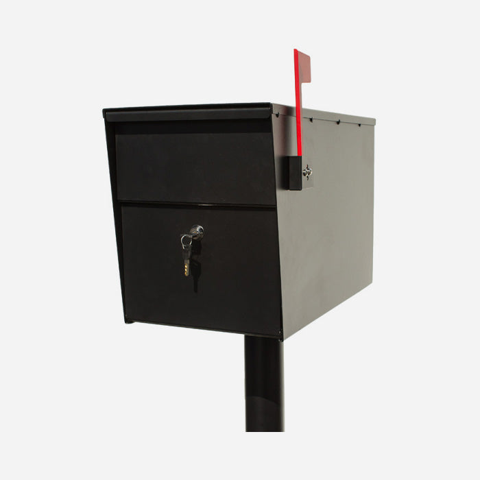 LetterSentry Locking Mailbox with Post