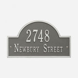 Arch Personalized Address Plaque