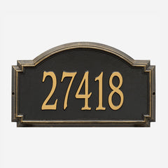 Williamsburg Address Plaque