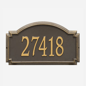 Williamsburg Address Plaque