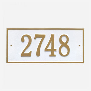 Hartford Personalized Address Plaque