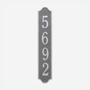 Admiral Vertical Estate Address Plaque