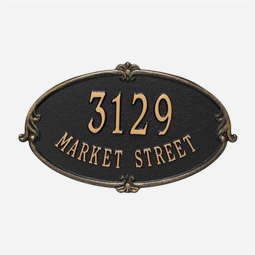 Monte Carlo Address Plaque