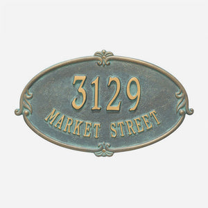 Monte Carlo Address Plaque