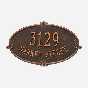 Monte Carlo Address Plaque
