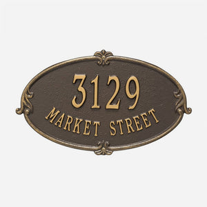 Monte Carlo Address Plaque
