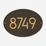 Hawthorn Personalized Address Plaque