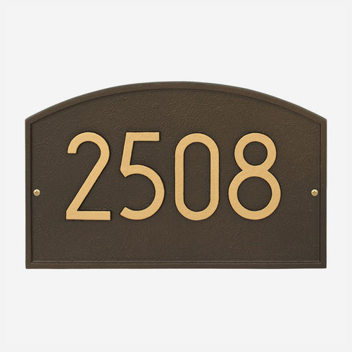 Legacy Modern Personalized Address Plaque
