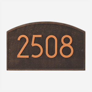 Legacy Modern Personalized Address Plaque