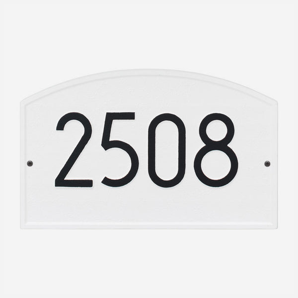 Legacy Modern Personalized Address Plaque
