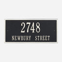 Hartford Two Line Address Plaque